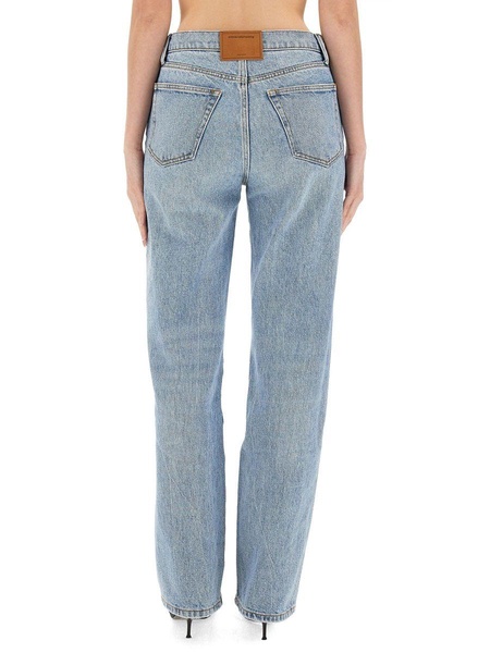 T By Alexander Wang Jeans In Denim