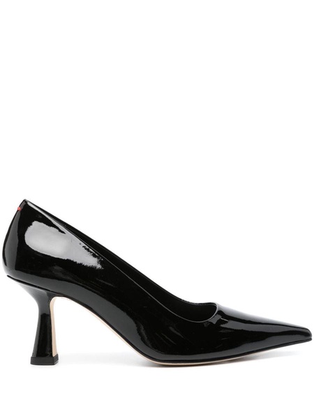 Aeyde Zandra Patent Calf Leather Black Shoes