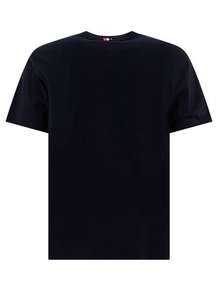 T-Shirt With Side Slits T-Shirts Blue