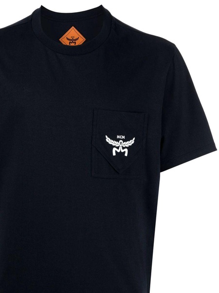 Essential logo-embroidered cotton T-shirt