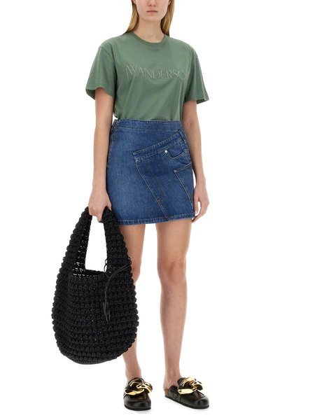 JW Anderson  Denim Miniskirt