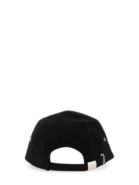 Black Cotton Tedji Baseball Cap