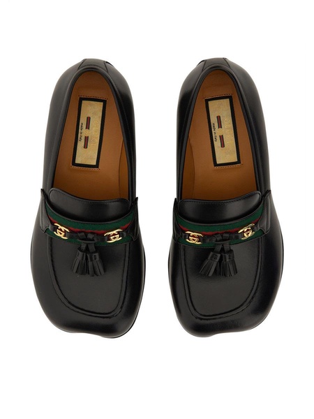 Gucci Web Ribbon Loafer