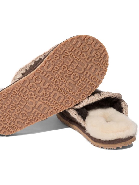 Mou "Full Eskimo Stitch" Slippers