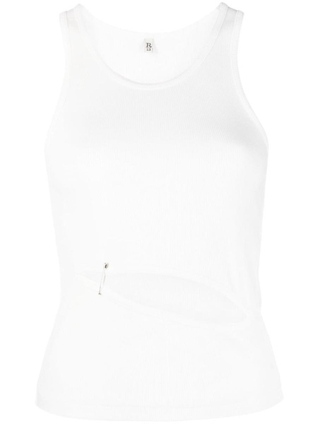 R13 Front Slit Tank Clothing