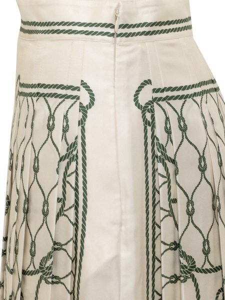 Tory Burch Silk Skirt