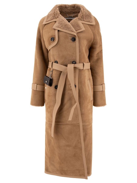 Saks Potts "Alexa" Trenchcoat-Style Coat