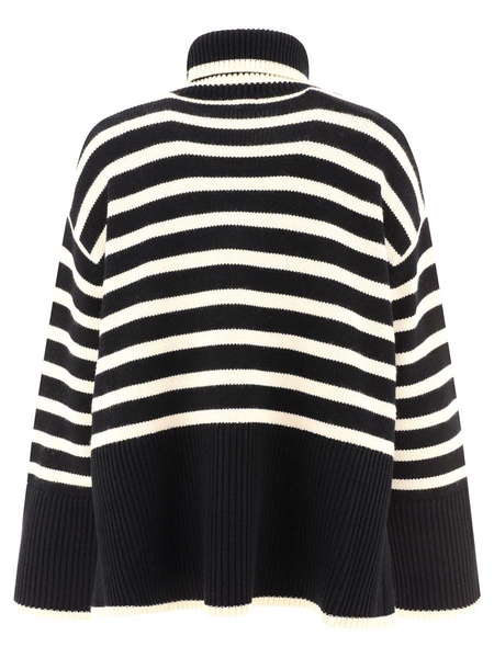 Toteme "Signature Stripe" Turtleneck Sweater