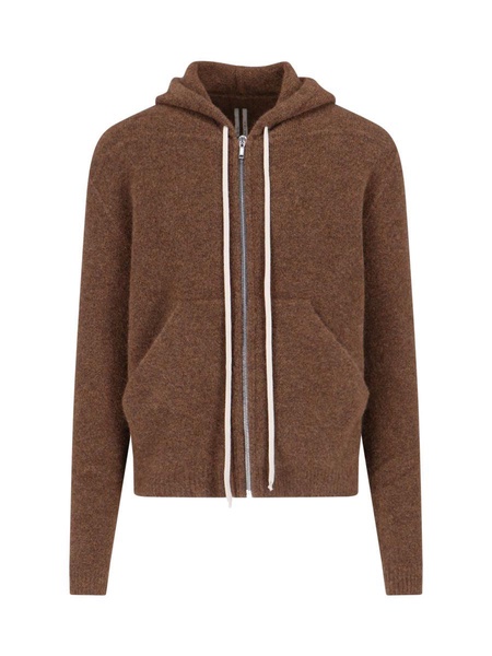 Rick Owens 'Zipped Hoodie Long' Hooded Cardigan