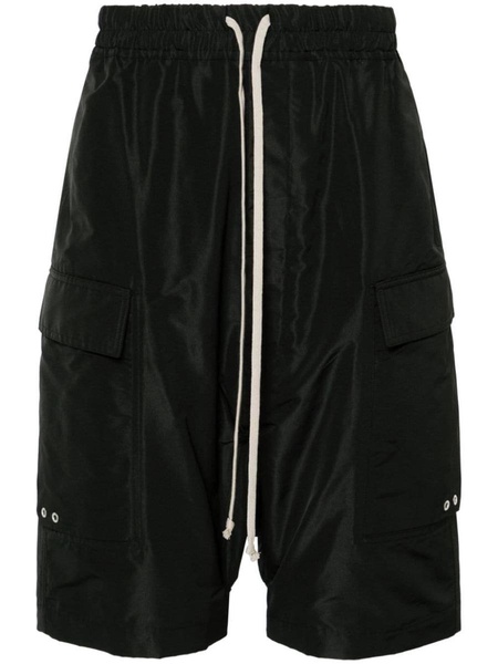 Rick Owens Drawstring Drop-Crotch Cargo Shorts