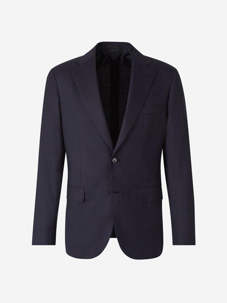 Brioni Flowy Wool Blazer