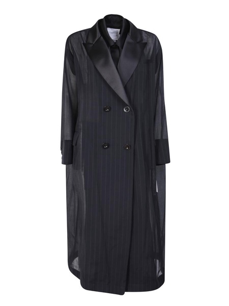 Blue Pinstripe Coat