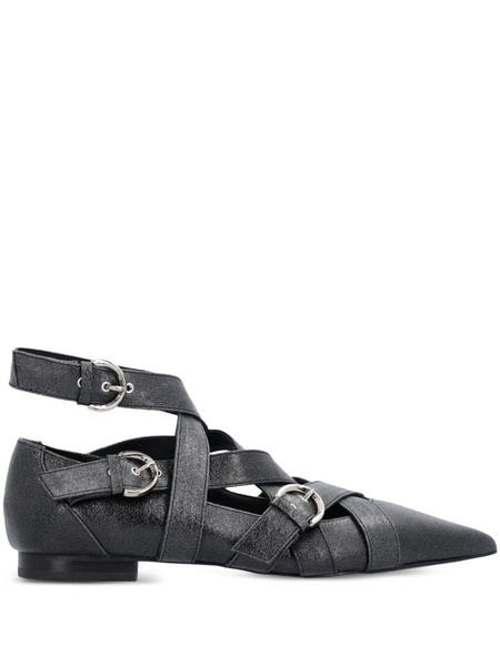 Gianira leather ballerina shoes 