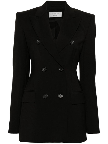 Sportmax Wool Double-Breasted Jacket