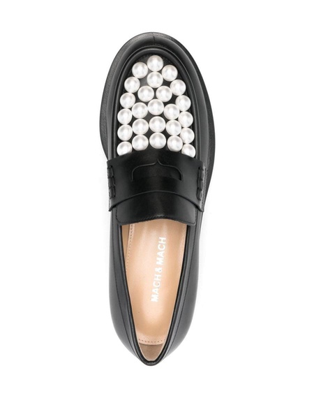 SIRENE BICOLOUR PEARL LOAFERS