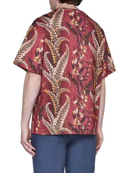 Etro Allover Floral Printed Short-Sleeved Shirt