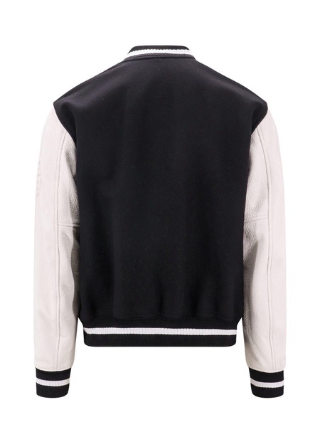 Logo-Patch Varsity Bomber Jacket