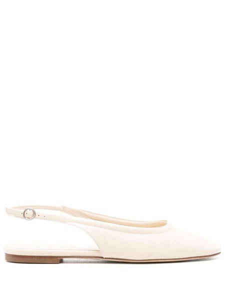 Aeyde Dani Nappa Leather Creamy Shoes