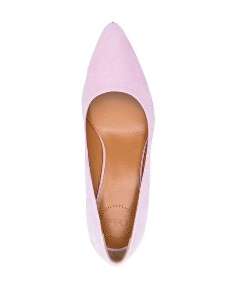 Chloé Oli Leather Pumps