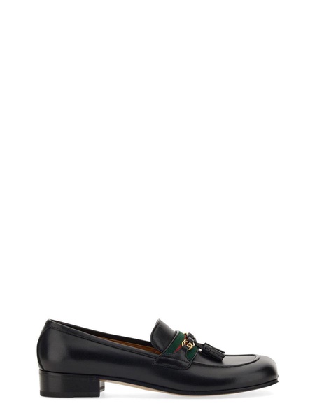 Gucci Web Ribbon Loafer