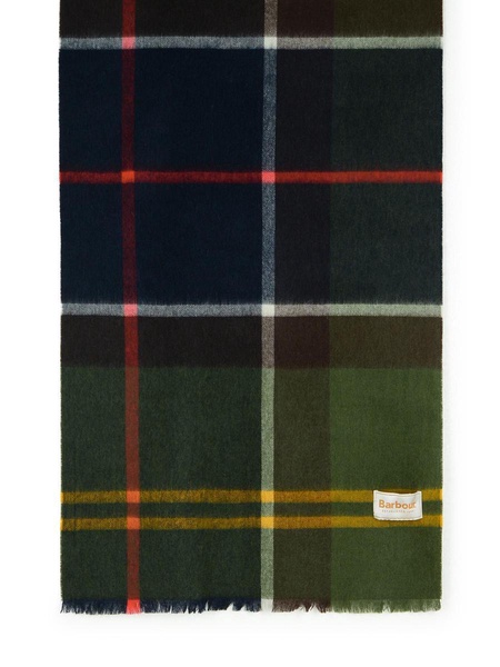 Barbour 'Rosefield' Multicolor Wool Scarf