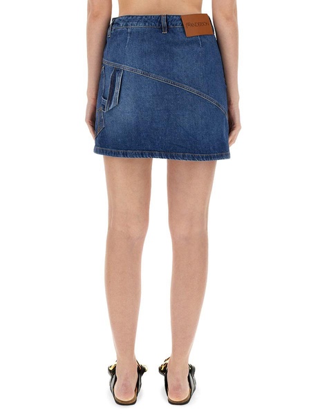 JW Anderson  Denim Miniskirt