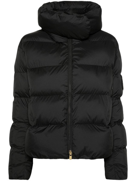 Pinko Giza Logo-Patch Puffer Jacker