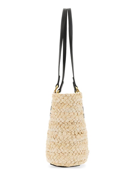 Max Mara Straw Bucket Bag