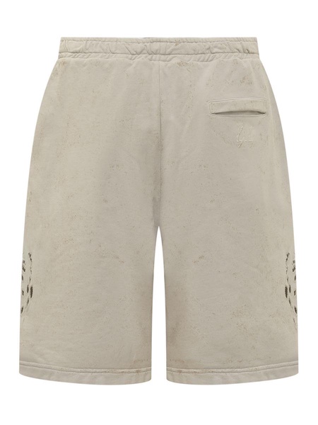 M44 Label Group Shorts With Vortex Pattern