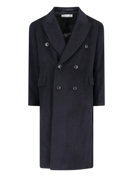 'whale' Double-breasted Midi Coat