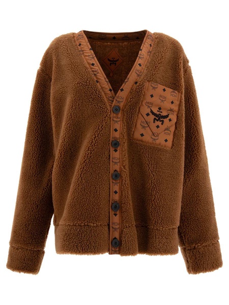 Mcm "Monogram" Cardigan Style Jacket