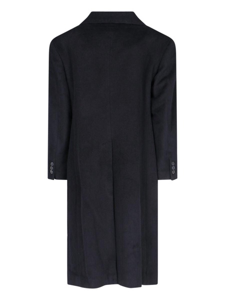 'whale' Double-breasted Midi Coat