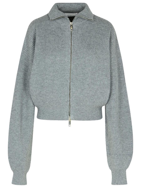 Sportmax 'Leisure' Grey Cashmere Blend Cardigan