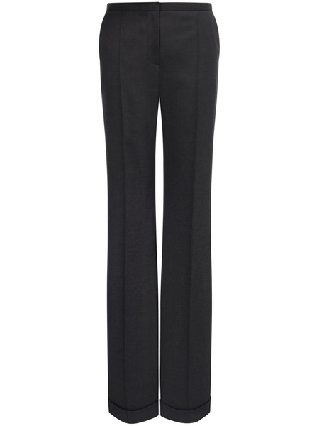 STRETCH WOOL BLEND PANTS