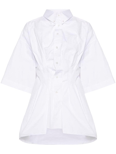 Maison Margiela Creased Poplin Fitted Shirt