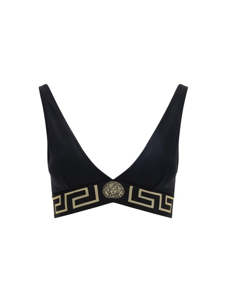 Versace "Top Bikini With Greek Border Trim