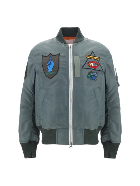 Sacai Gonz Zipped Bomber Jacket