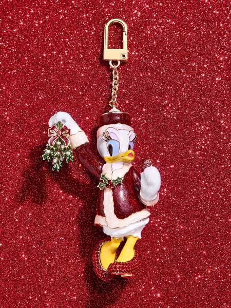 Disney Daisy Duck Mistletoe Bag Charm