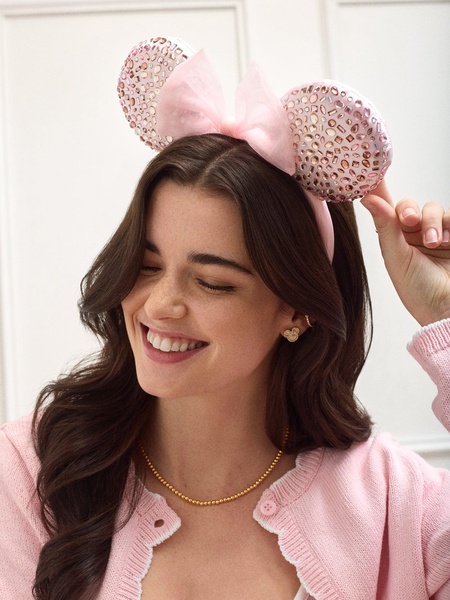 Disney Minnie Mouse Soft Pink Ears Headband