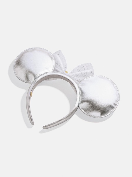 Disney Minnie Mouse Ears Silver Headband