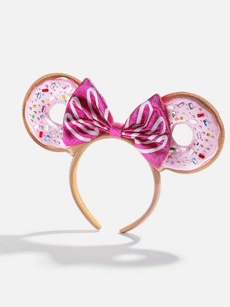 Disney Minnie Mouse Pink Donut Ears Headband