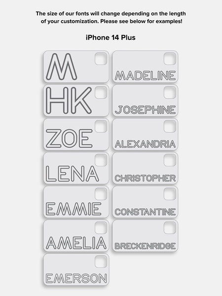 Fine Line Custom Phone Case