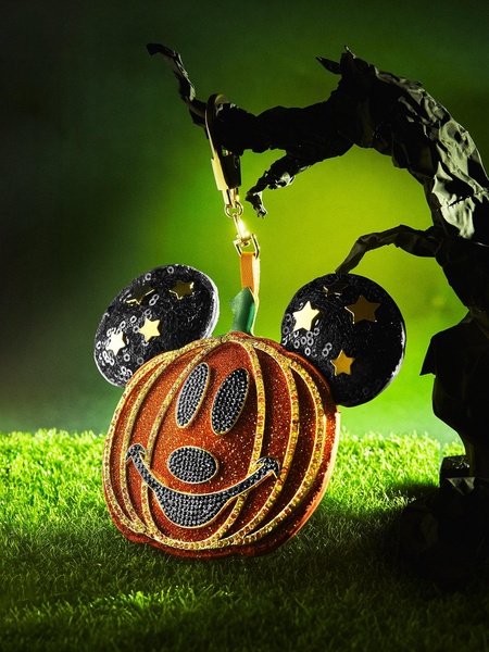 Mickey Mouse Disney Pumpkin Puff Bag Charm