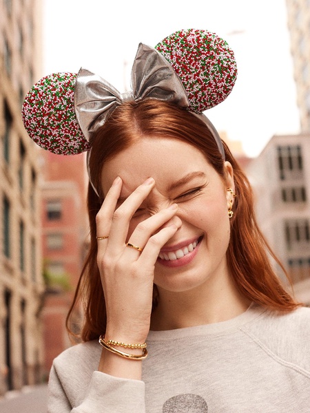 Disney Minnie Mouse Cherry Confetti Ears Headband