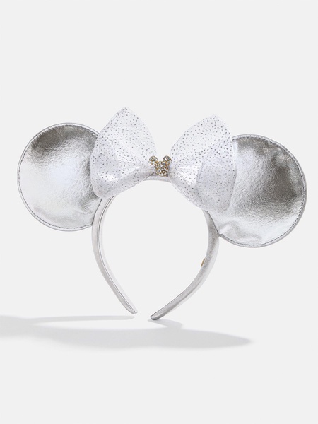 Disney Minnie Mouse Ears Silver Headband