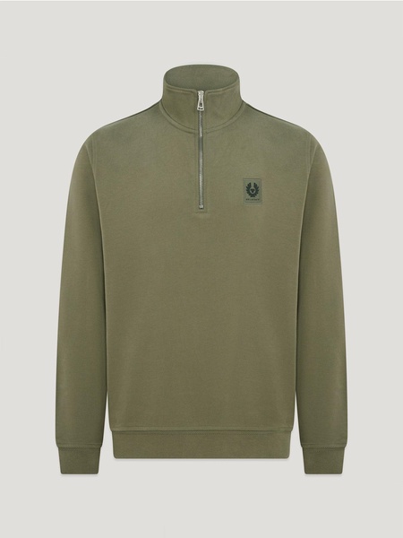 belstaff quarter zip sweatshirt