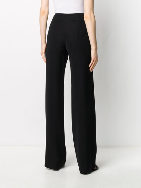 high-waisted wide leg trousers