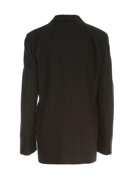 Palomar Ann Demeulemeester Man`s black cotton jacket