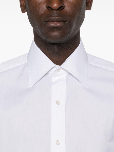 TOM FORD White Cotton Shirt for Men | SS24 Collection