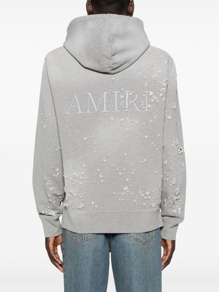 Amiri Ma Shotgun Embroidered Hoodie Clothing